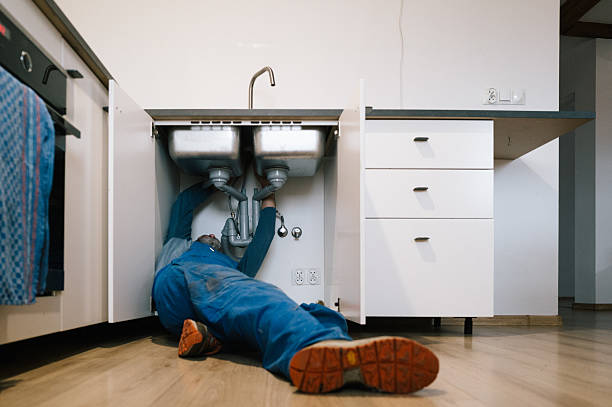 Professional Plumbing technician working in Dublin, IN